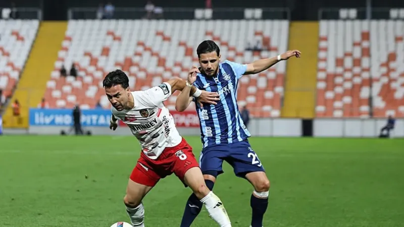 4 gollü düelloda kazanan yok! Adana Demirspor - Gaziantep FK: 2-2 | MAÇ SONUCU