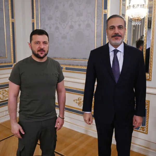 Bakan Fidan Zelenskiy ile görüşecek