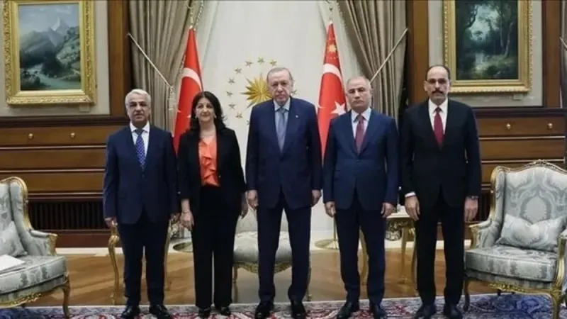 Erdoğan'dan Kritik DEM Hamlesi! İmralı Heyeti Külliye'de!