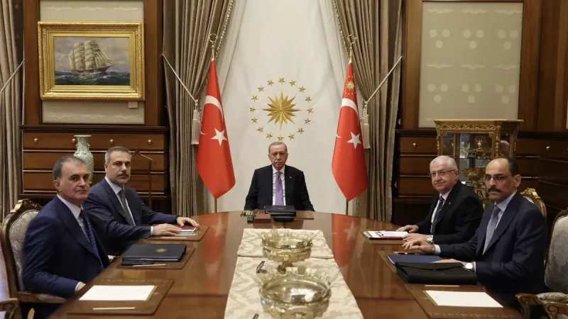 Başkan Erdoğan liderliğinde Külliye'de İsrail-İran konulu güvenlik toplantısı!