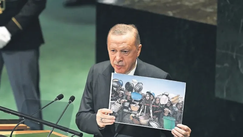 Başkan Recep Tayyip Erdoğan BM'de Filistin'in sesi oldu katil İsrail'e sert tepki gösterdi! " Tavır almayan herkes bu vahşete ortaktır"