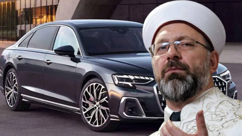 Diyanet’te skandal iddia: Ali Erbaş döneminde Audi araç demirle takas edilmiş