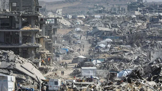 Gazze devasa bir enkaz! Metrekareye 169 kg moloz