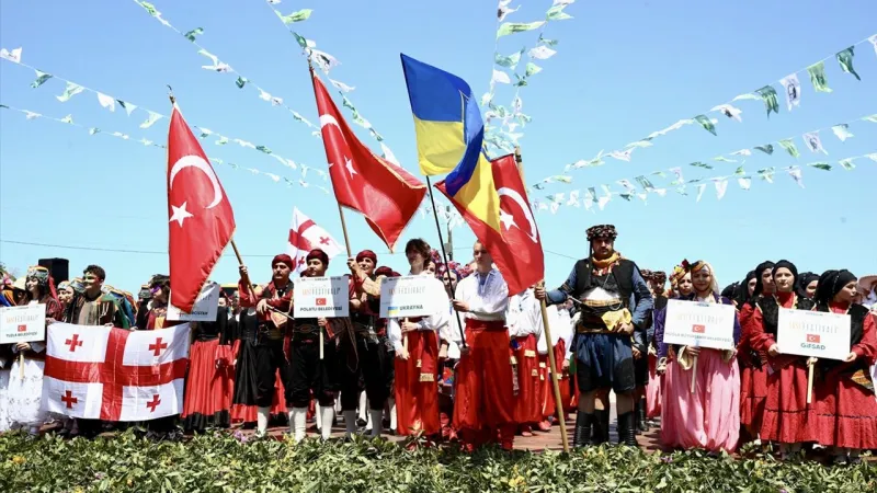Giresun'da 3 bin yıllık "Mayıs Yedisi" geleneği coşkuyla kutlandı