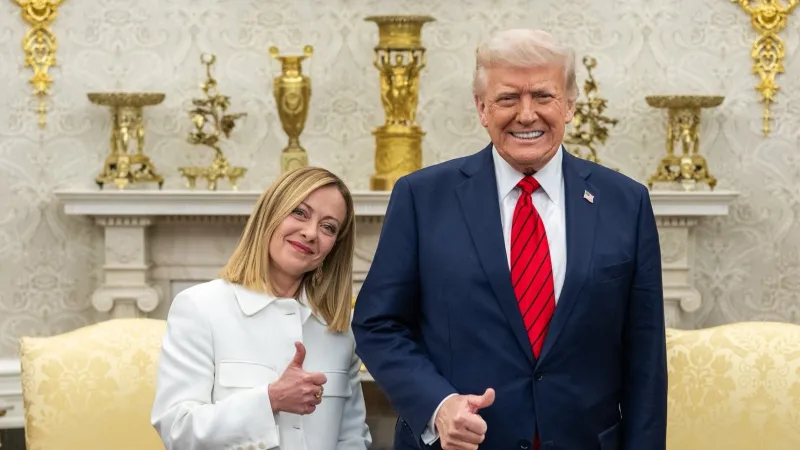 İtalya, İngiltere, Fransa ve Almanya liderleri, Trump ile görüştü