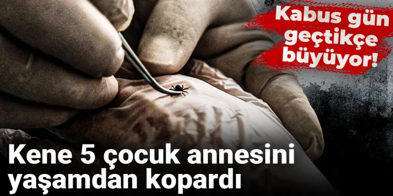 Kene Dehşeti: 5 Çocuk Annesi Hayatını Kaybetti!