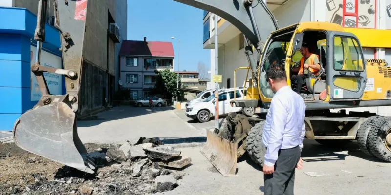 Giresun'da Prestij Caddesi Çöktü Mü? Belediye Harekete Geçti!