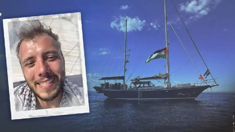 Madleen gemisindeki Brezilyalı aktivist Avila, açlık grevine başladı