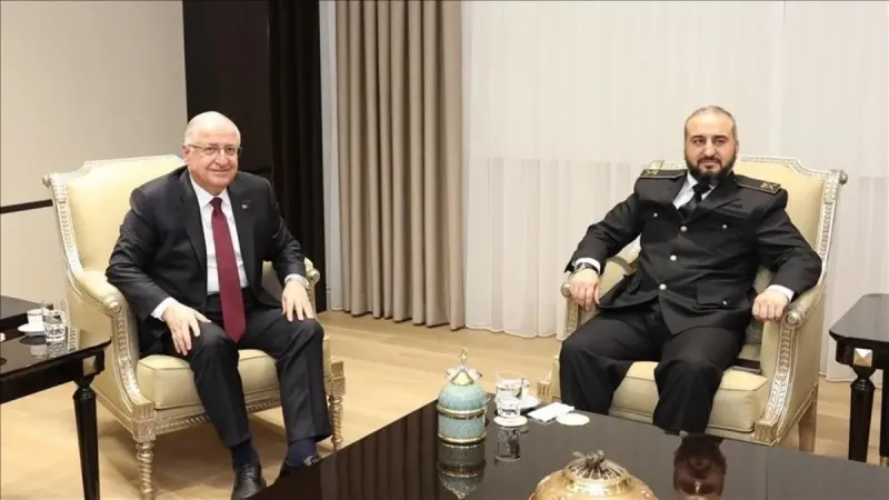 Milli Savunma Bakanı Güler Suriye Savunma Bakanı Murhef Ebu Kasra ile bir araya gelecek