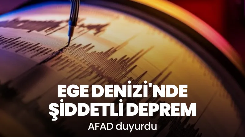 Ege'de Korkutan Deprem! Bodrum Sallandı, İşte İlk Bilgiler