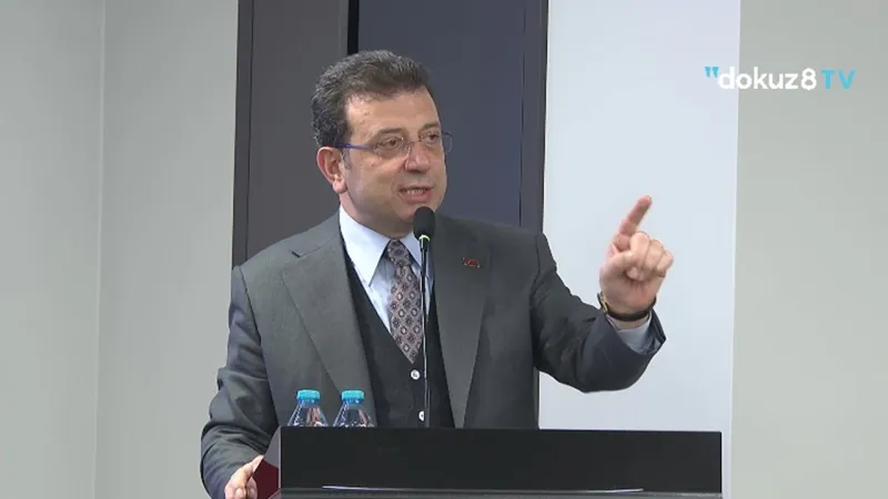 İmamoğlu'ndan Sert Sözler: Tarih Sizi Nasıl Yazacak?