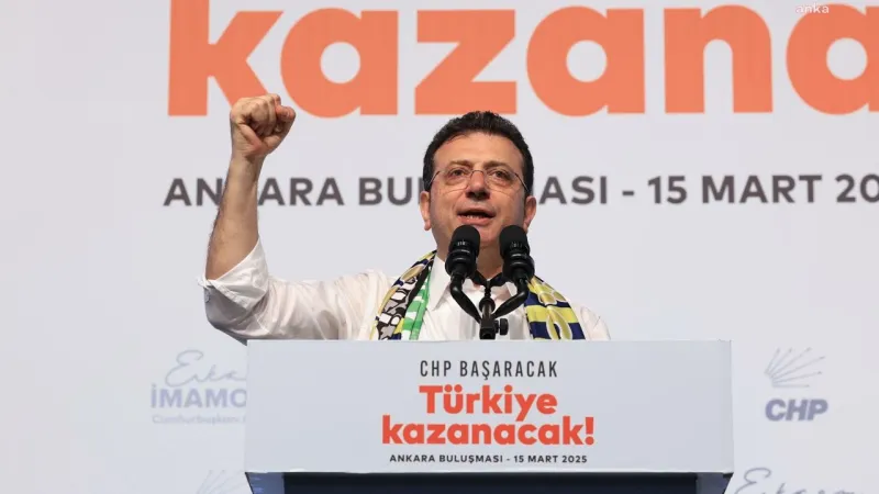 İmamoğlu'ndan Beyazıt Mitingi Mesajı: Kalbim Sizinle!