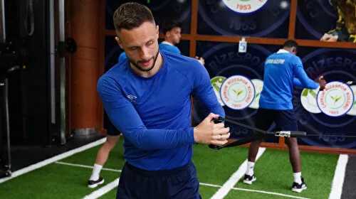 Rizespor Göztepe Maçı Hazırlıklarına Başladı! İlhan Palut'tan Taktikler