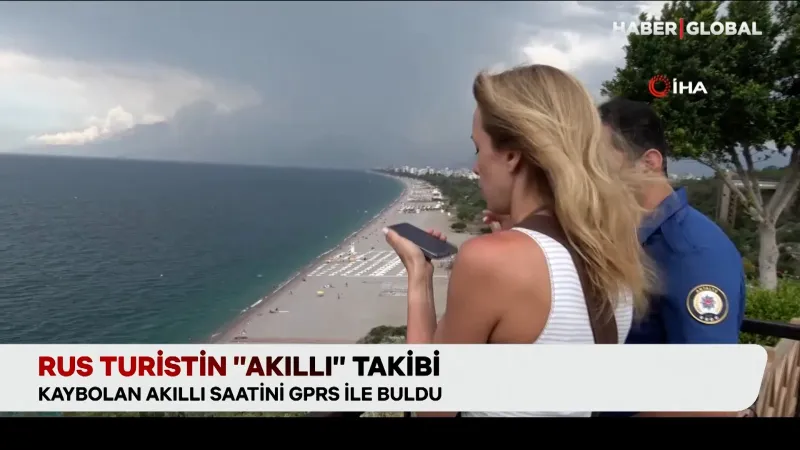 Rus Turistten Akıllı Hamle! Kayıp Saatini Böyle Buldu
