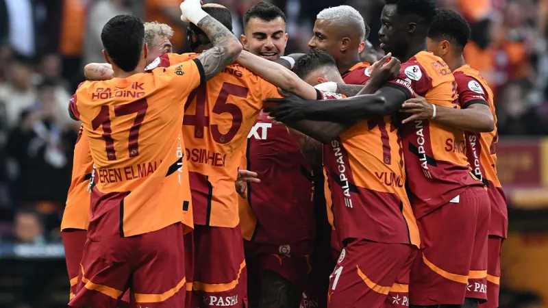 Süper Lig'de şampiyon 25. kez Galatasaray