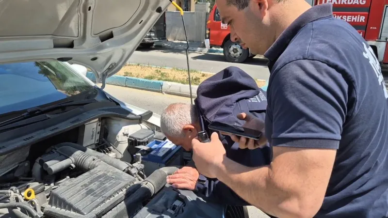 Tekirdağ'da Mucize Kurtuluş! Yavru Kedi Telefonda Miya Demesiyle Bulundu