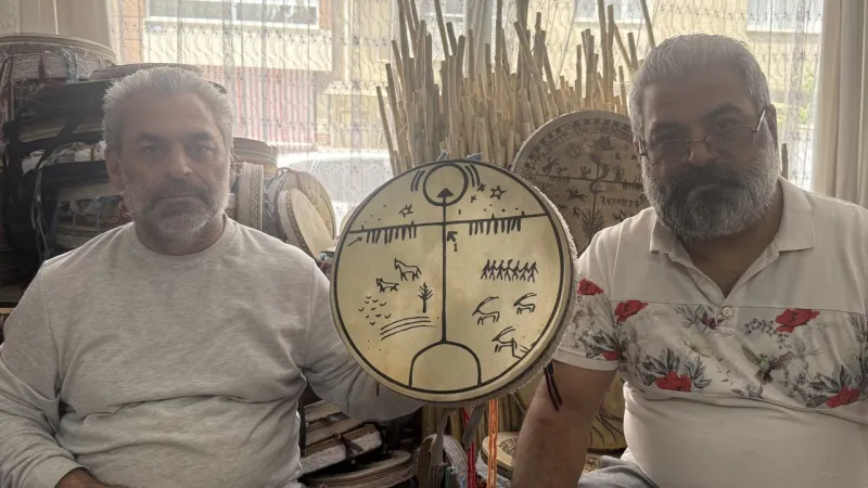 Turgutlu'dan Şaman Davulu İhracatı! Bu Sese Kulak Verin