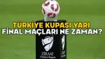 TÜRKİYE KUPASI YARI FİNAL MAÇLARI 2025: Ziraat Türkiye Kupası (ZTK) yarı final ve final maçları ne zaman saat kaçta oynanacak?