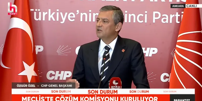 Özgür Özel'den Bomba Sözler: Trump'ı da Erdoğan'ı da Kınıyorum!