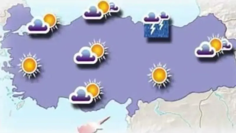 Pazar günü planı olanlar! İşte şehir şehir hava sıcaklıkları