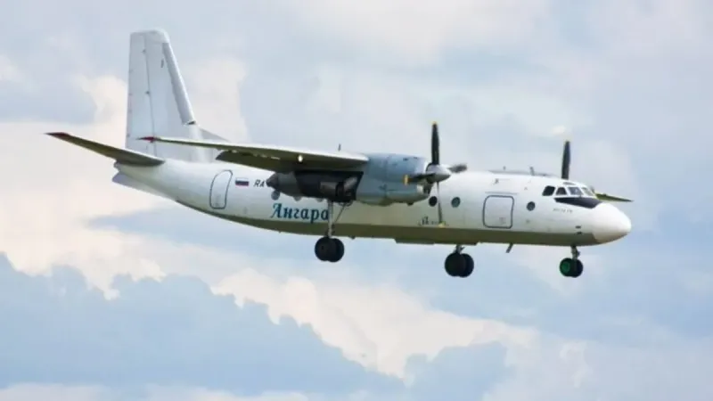 Rusya'da 49 kişiyi taşıyan uçak düştü! An-24'ün alevler içindeki enkazına ulaşıldı