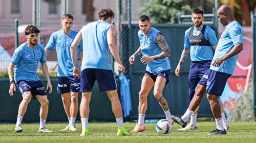 Trabzonspor'da Samsunspor hazırlıkları sürüyor