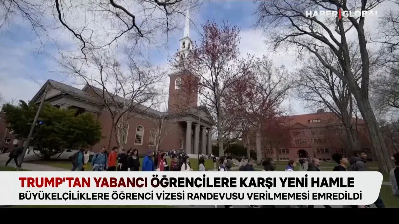 Trump’tan yabancı öğrencilere karşı yeni hamle